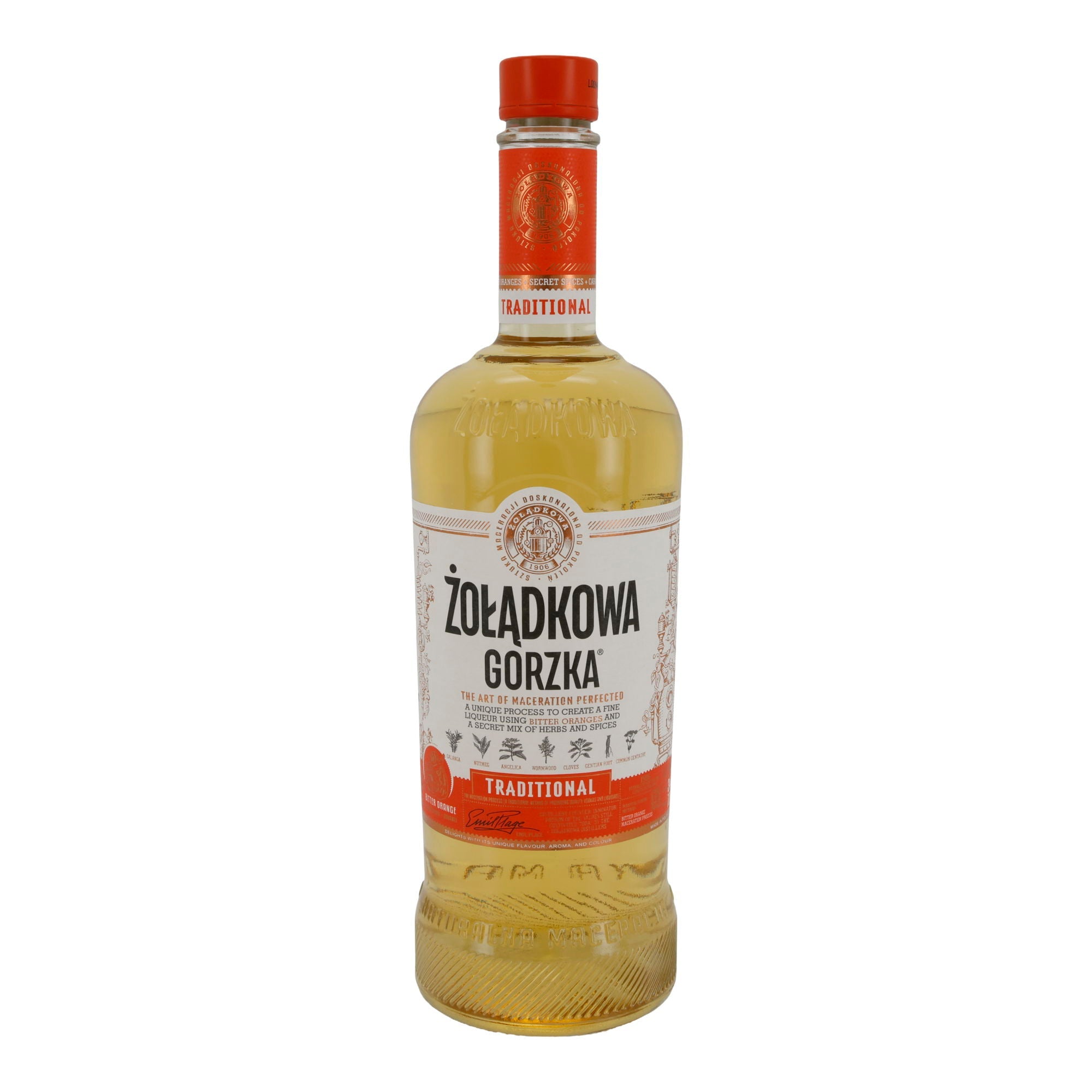 Likör Żołądkowa Gorzka | Traditional | Kräuterlikör | 34 % vol | 700 ml - Taste Your World